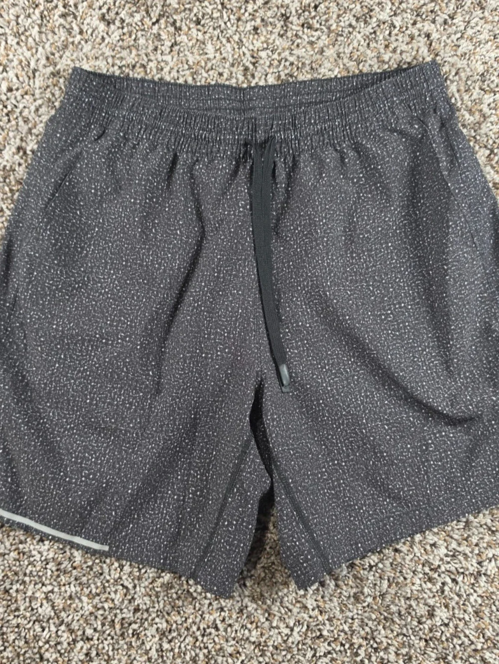 Bear Bottom Shorts Mens Sz M 7 Inch Inseam Gym Workout Black Athletic